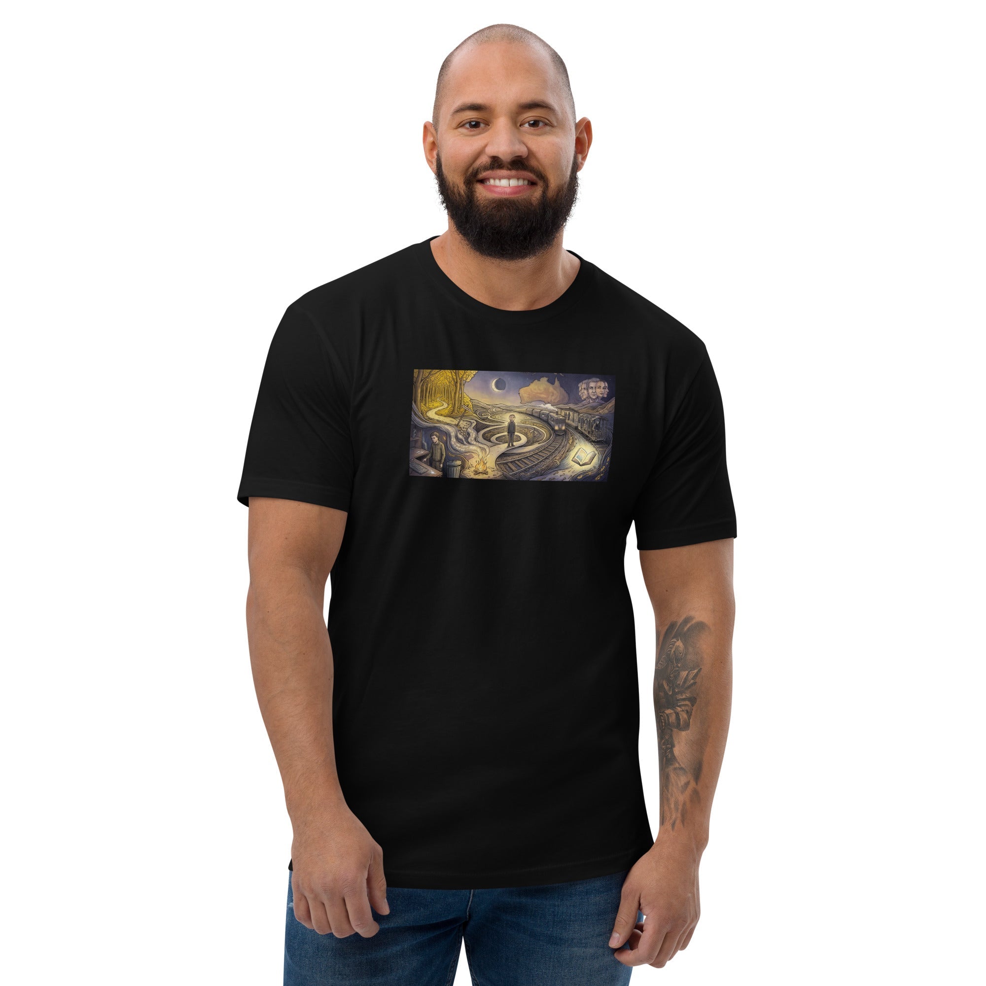 The Publisher- I, Short Sleeve T-shirt - Philip Charles Williams