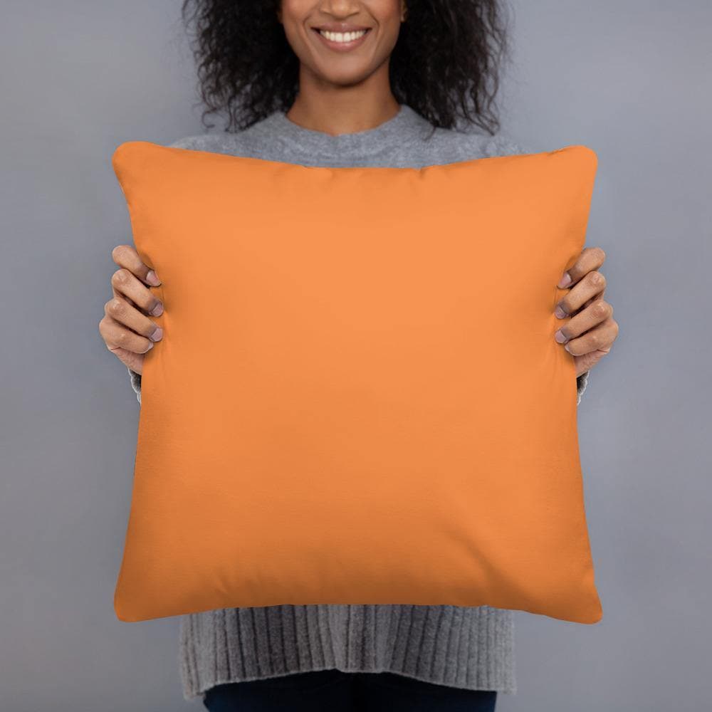 Perhaps (Green) - Basic Pillow - Philip Charles Williams