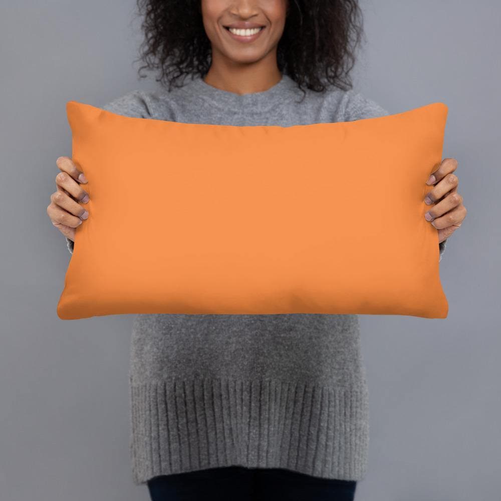 Perhaps (Green) - Basic Pillow - Philip Charles Williams