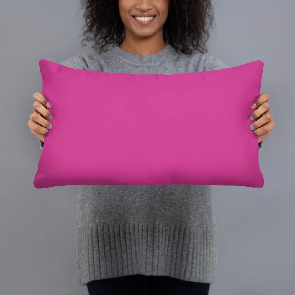 Here We Are (Pink)- Basic Pillow - Philip Charles Williams