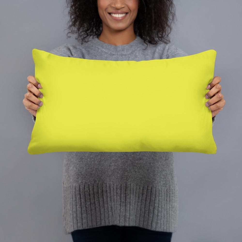 Here We Are (Orange)- Basic Pillow - Philip Charles Williams