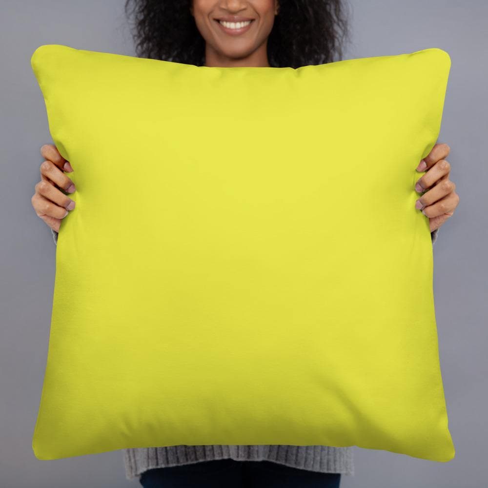 Here We Are (Orange)- Basic Pillow - Philip Charles Williams