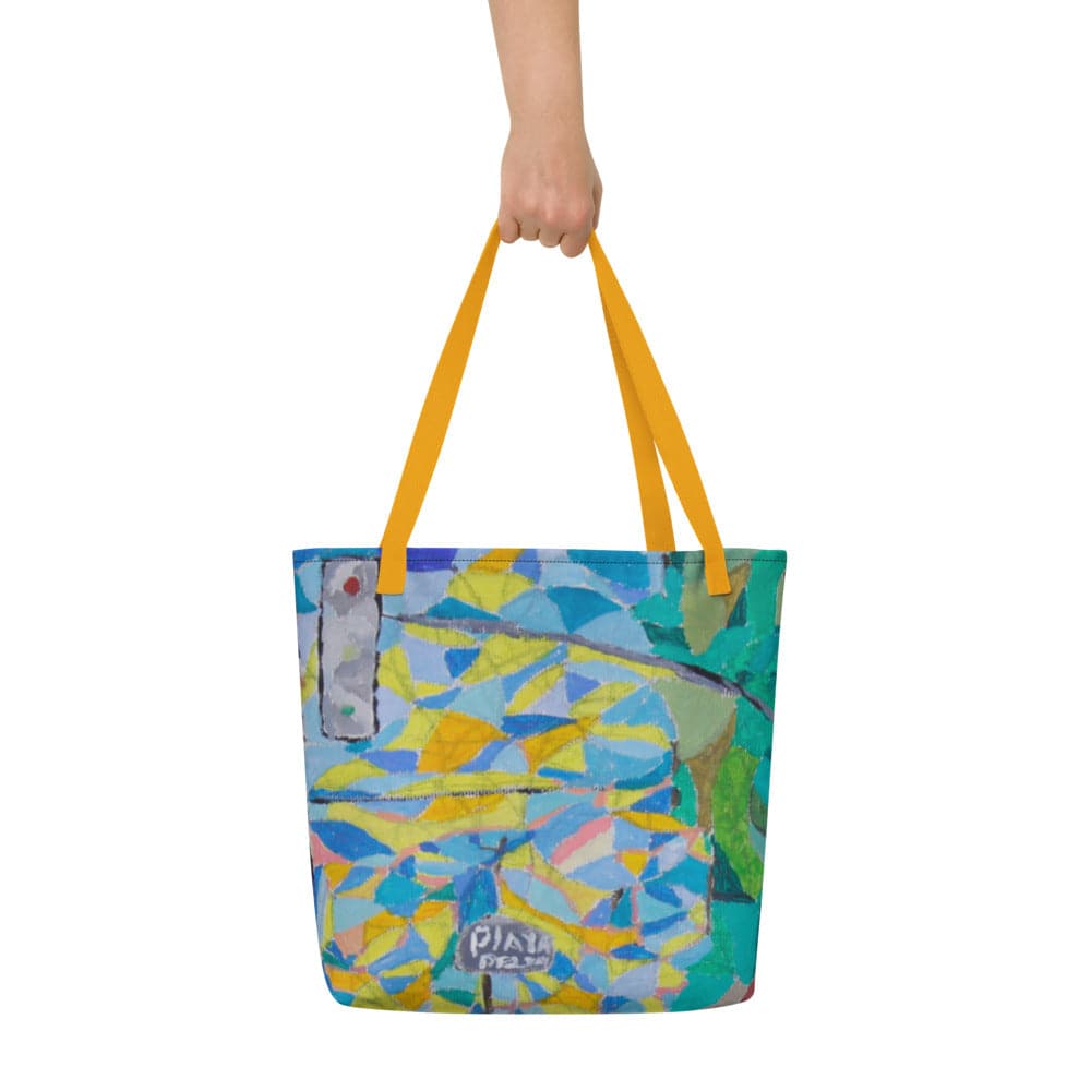 Sunset, Playa Del Rey- Beach Bag (Street Light Version)