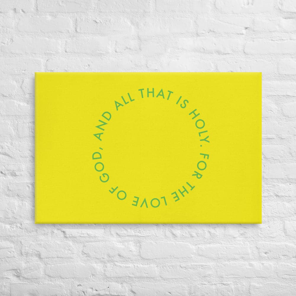 And all that is holy... (1) - Acid - Free, PH - neutral, and Fade - Resistant Canvas - Philip Charles Williams