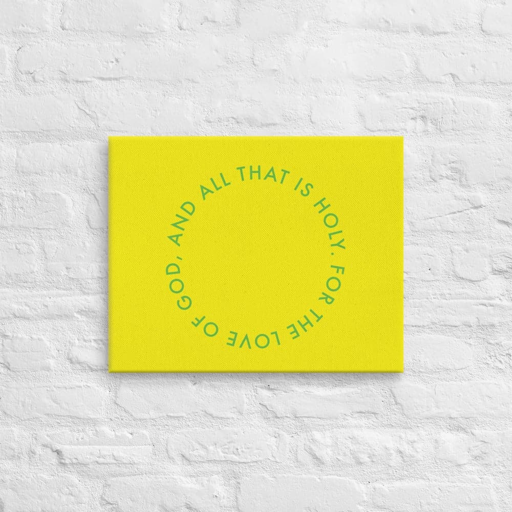 And all that is holy... (1) - Acid - Free, PH - neutral, and Fade - Resistant Canvas - Philip Charles Williams
