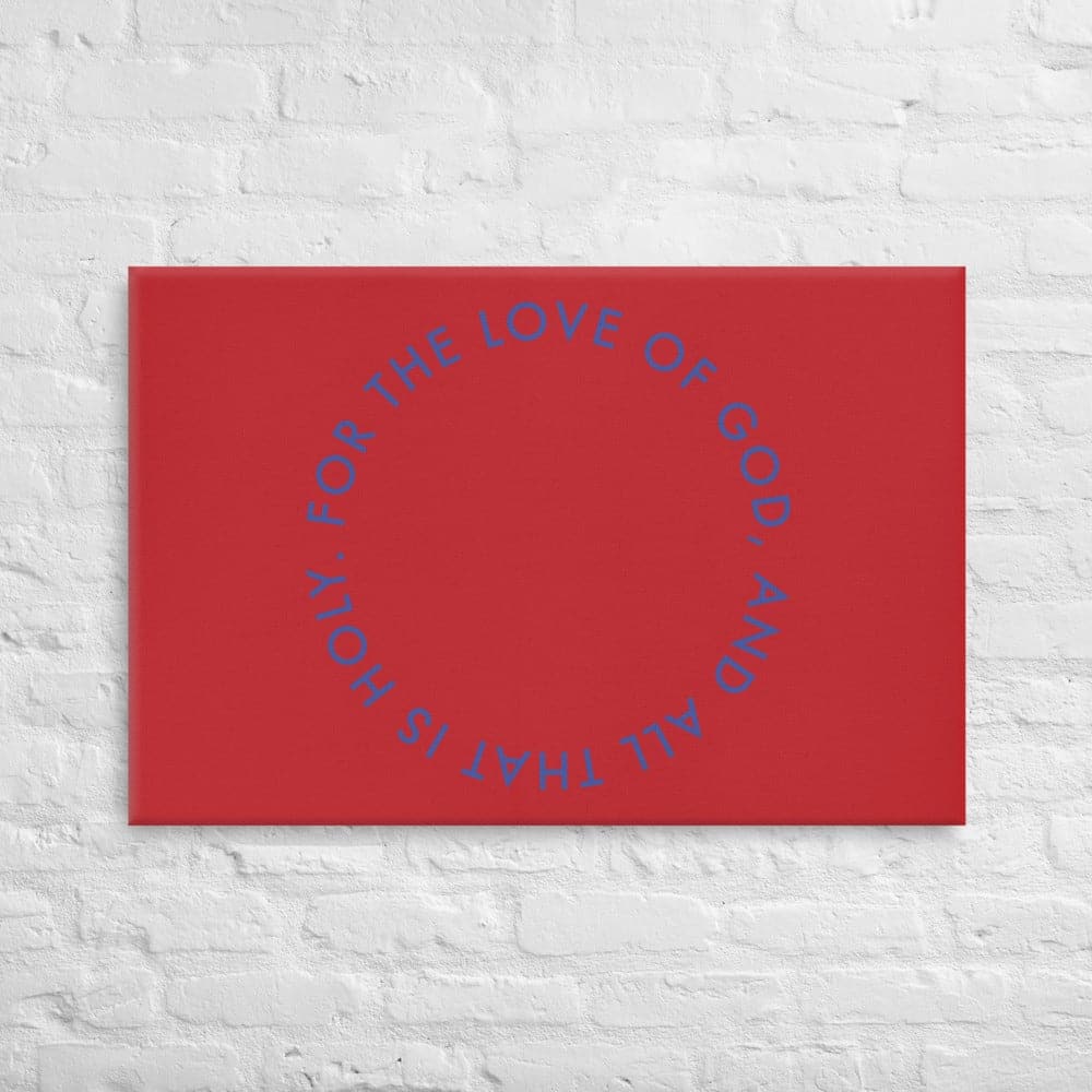 And all that is holy... (3) - Acid - Free, PH - neutral, and Fade - Resistant Canvas - Philip Charles Williams