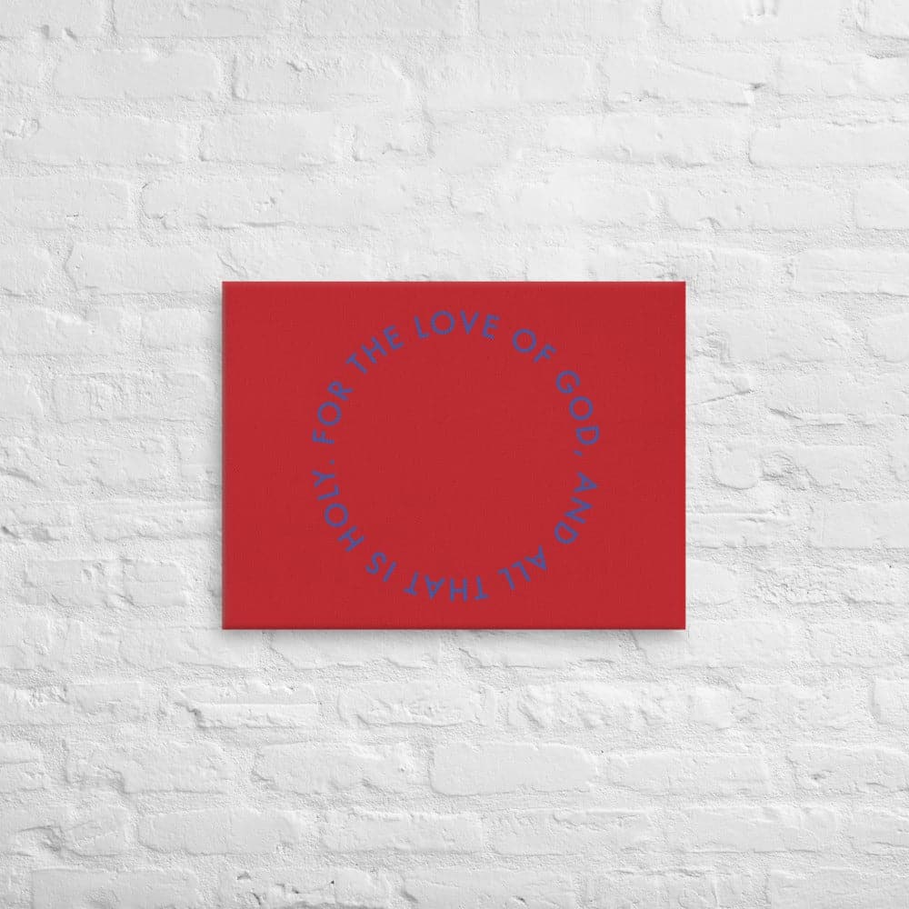 And all that is holy... (3) - Acid - Free, PH - neutral, and Fade - Resistant Canvas - Philip Charles Williams