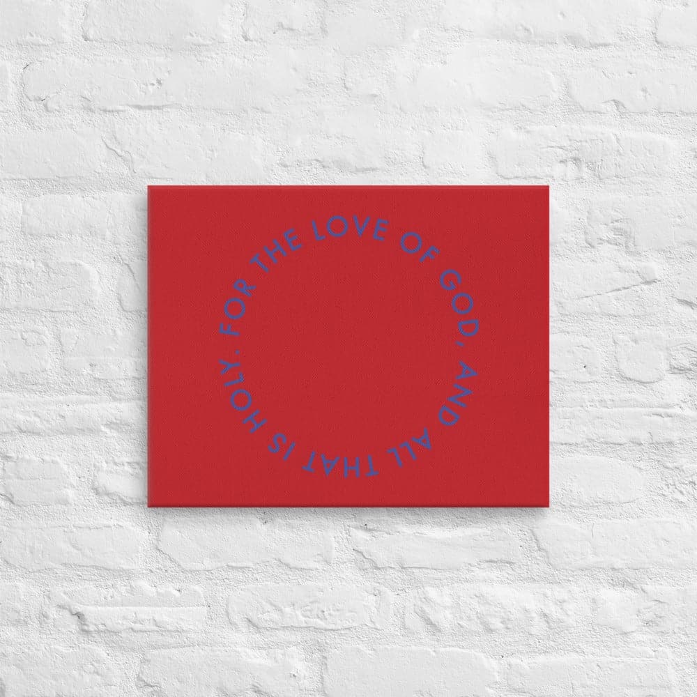 And all that is holy... (3) - Acid - Free, PH - neutral, and Fade - Resistant Canvas - Philip Charles Williams