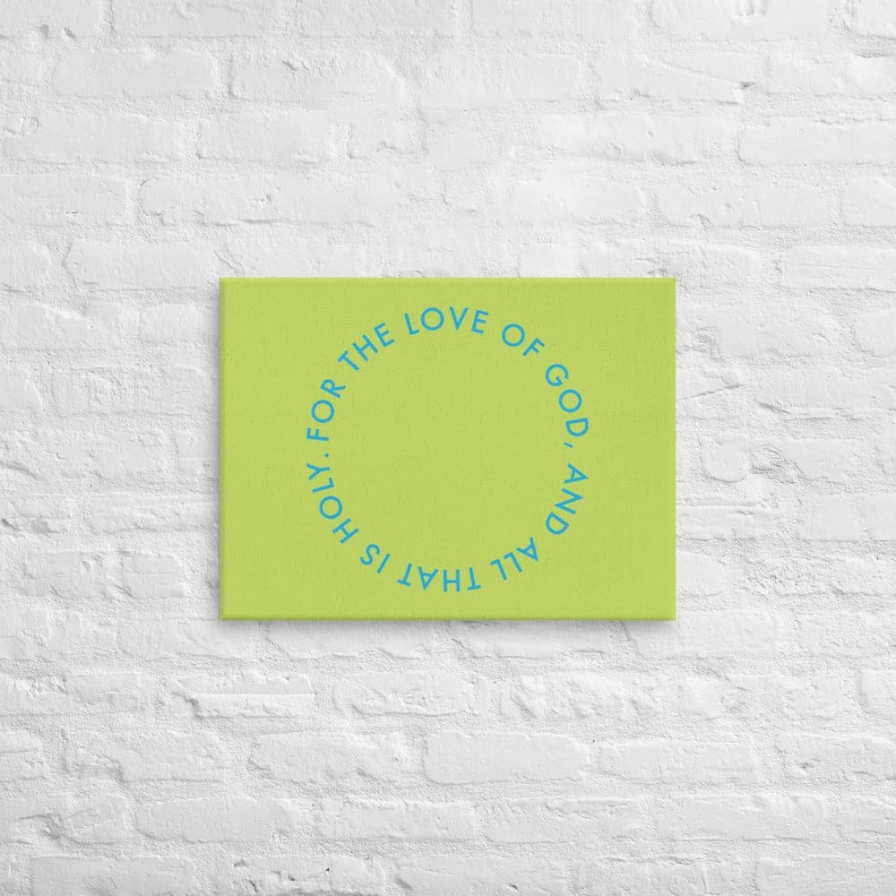 And all that is holy... (4) - Acid - Free, PH - neutral, and Fade - Resistant Canvas - Philip Charles Williams