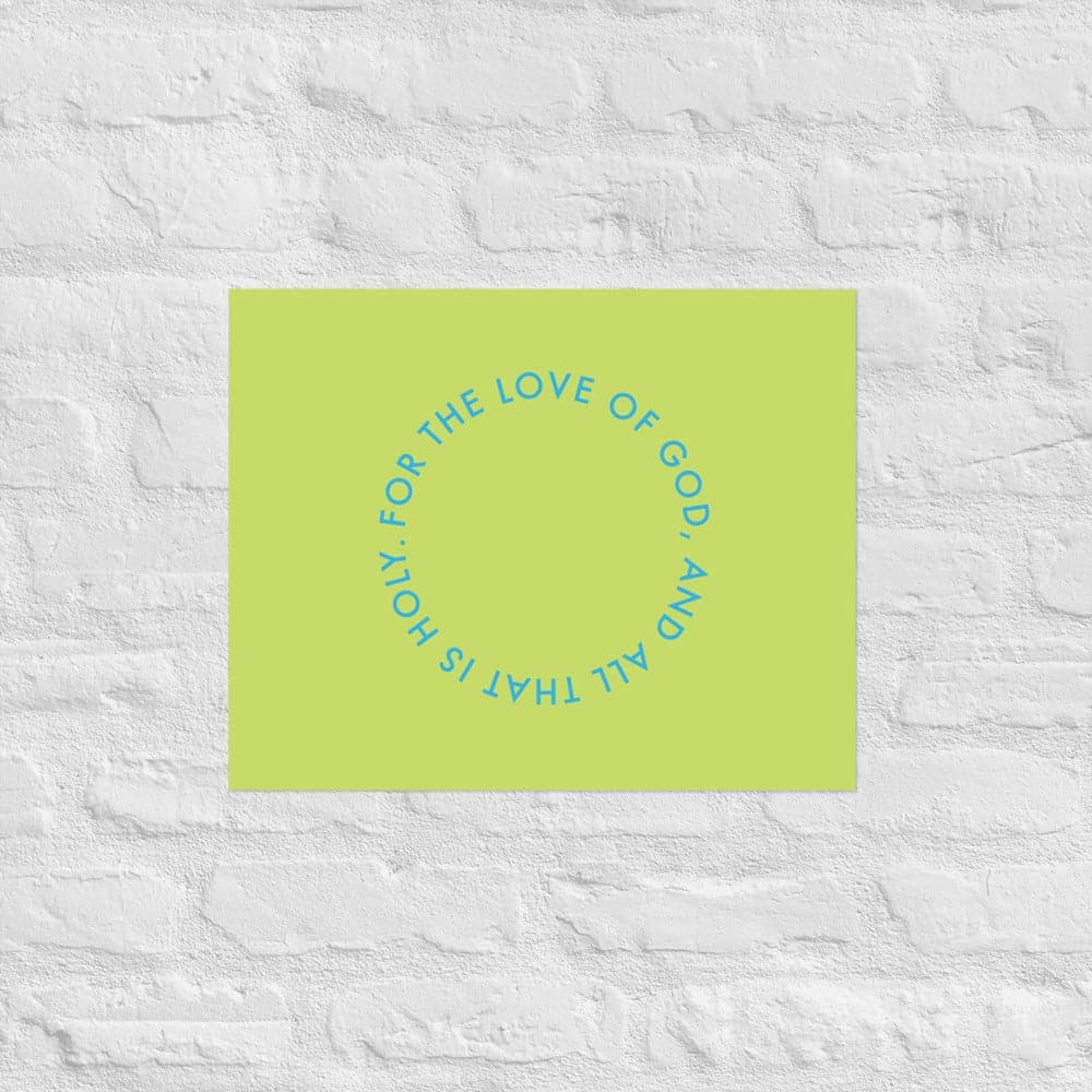 And all that is holy... (4) - Museum - quality Poster: giclée print on archival, acid - free paper - Philip Charles Williams