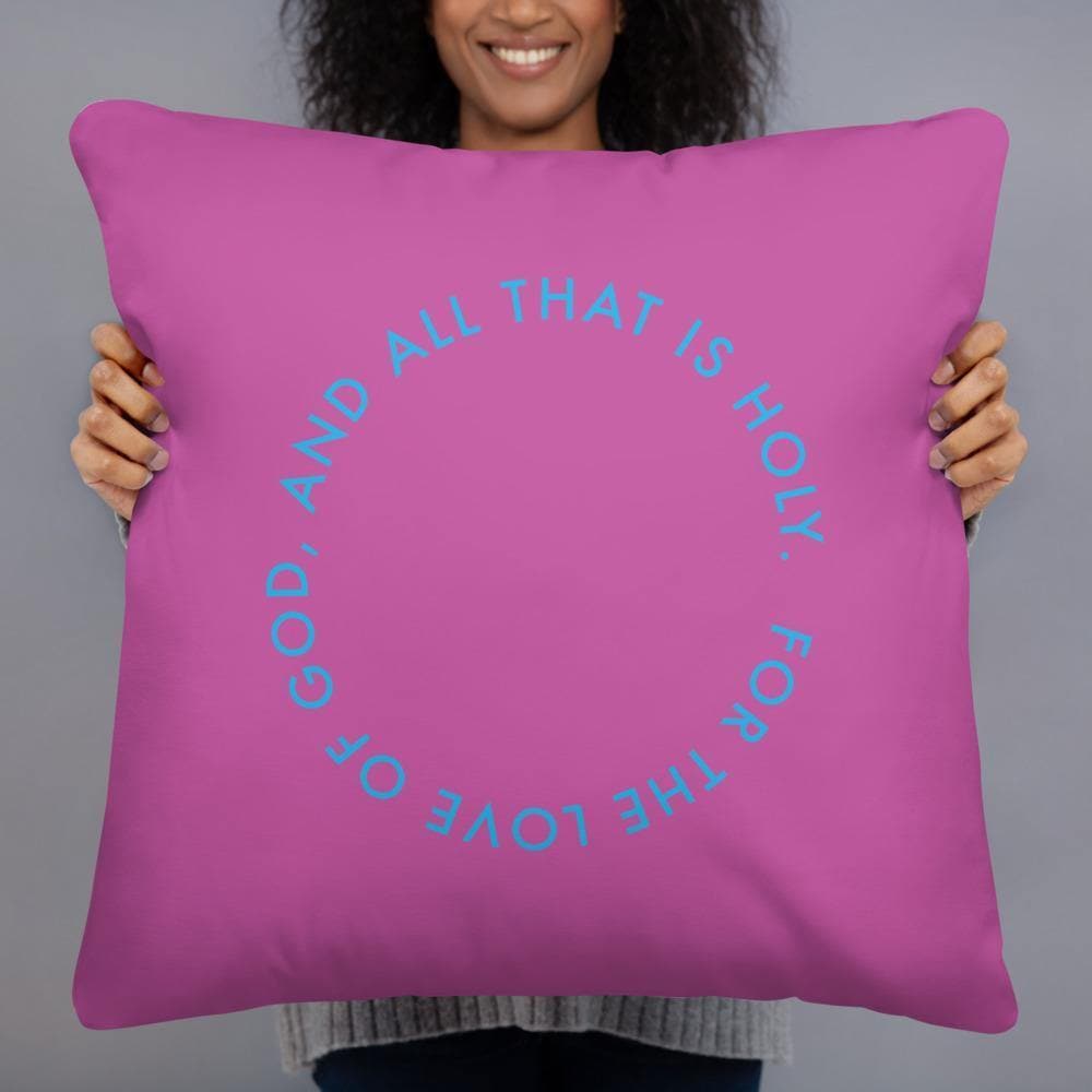 And All That Is Holy (Magenta) - Basic Pillow - Philip Charles Williams