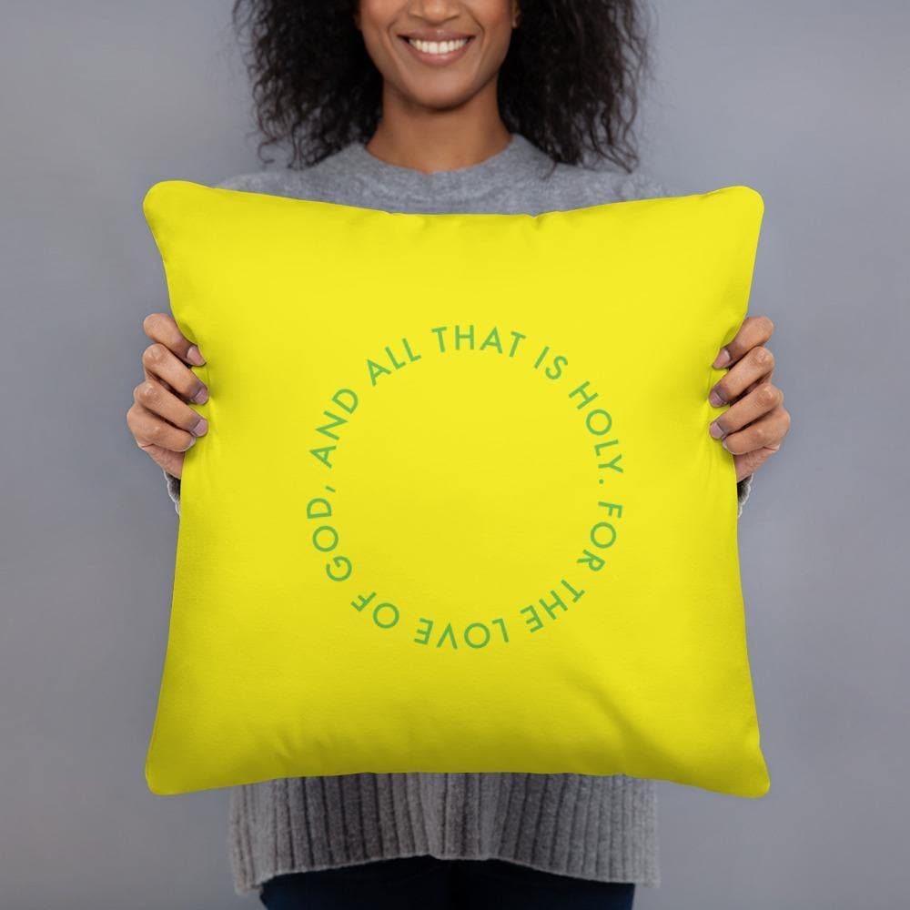 And All That Is Holy (Yellow) - Basic Pillow - Philip Charles Williams
