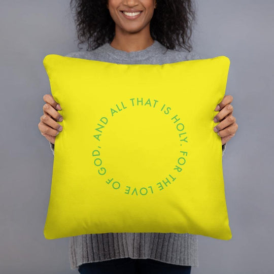 And All That Is Holy (Yellow) - Basic Pillow - Philip Charles Williams