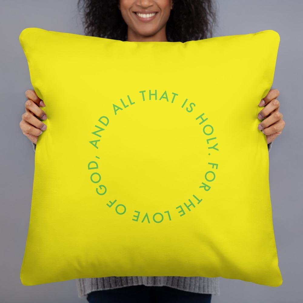 And All That Is Holy (Yellow) - Basic Pillow - Philip Charles Williams