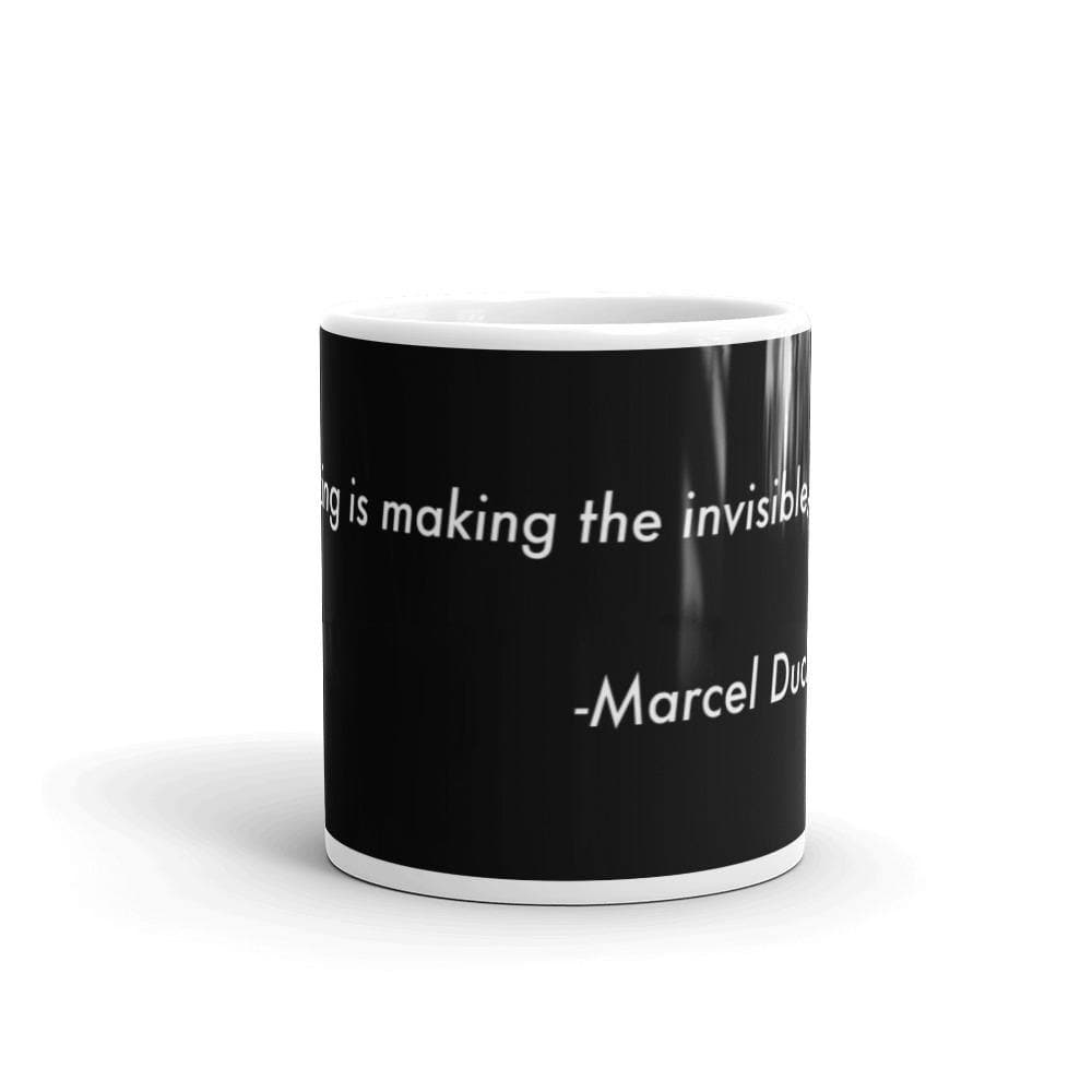 Artmaking is making the invisible, visible (Inspiration Series 4) - Mug - Philip Charles Williams