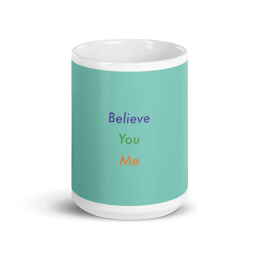 Believe You Me (Teal) - Mug - Philip Charles Williams