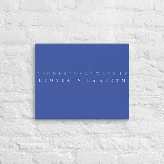 Conversations (#1)- Acid-Free, PH-neutral, and Fade-Resistant Canvas