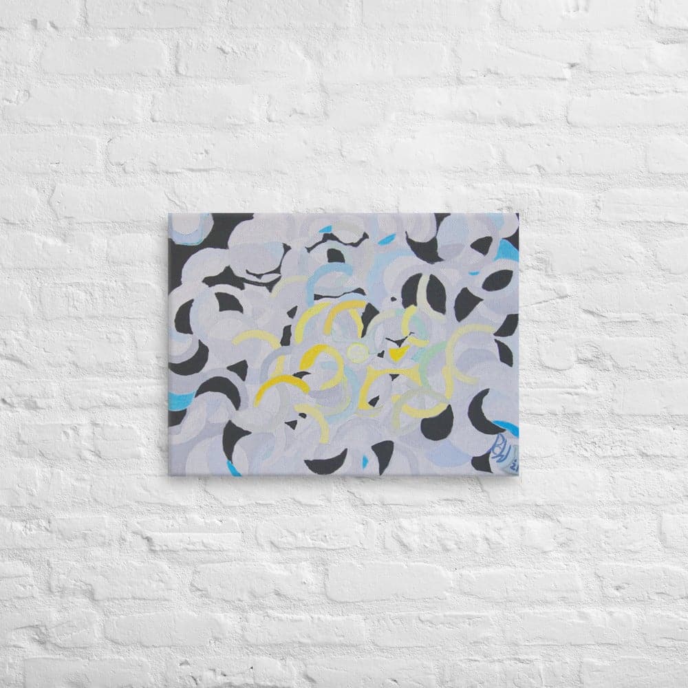 October Moon Canvas (18 x 24 inches)