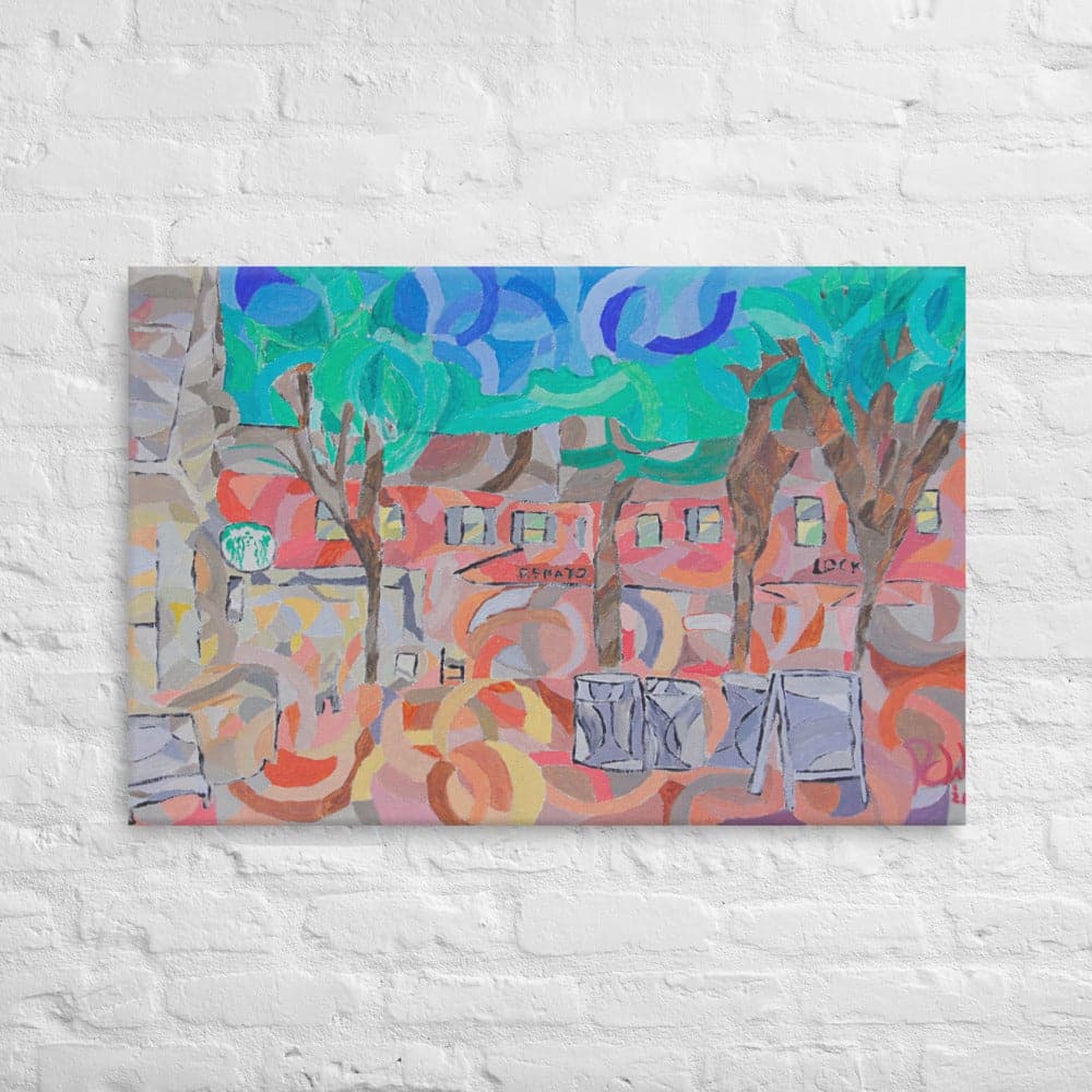 The Village Canvas (24 x 36 inches)