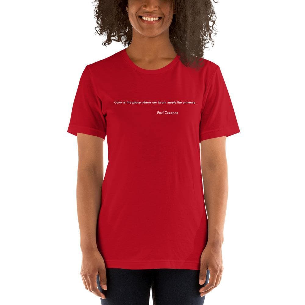 Color is the place... (Inspiration Series 5) - Unisex Premium T-Shirt - Philip Charles Williams