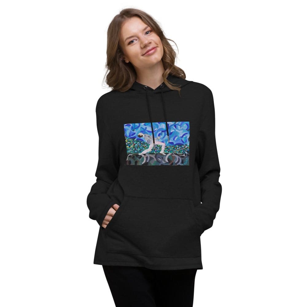 Freddie at Wembley Unisex Lightweight Hoodie - Philip Charles Williams