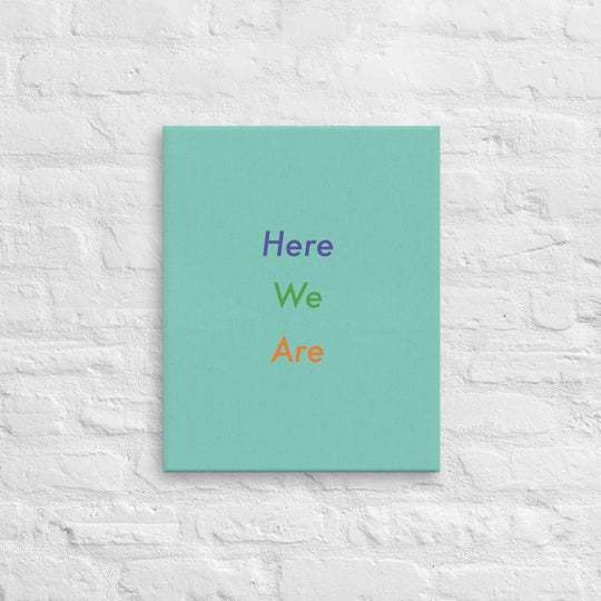 Here We Are (1) - Acid - Free, PH - neutral, and Fade - Resistant Canvas - Philip Charles Williams