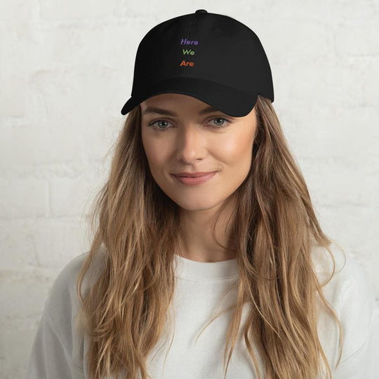 Here We Are (1) - Adjustable Baseball Cap - Philip Charles Williams