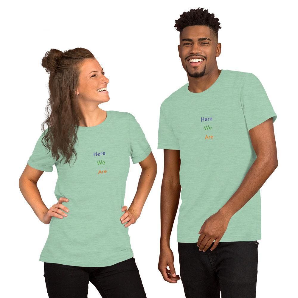 Here We Are (1) - Short - Sleeve Unisex T-Shirt - Philip Charles Williams