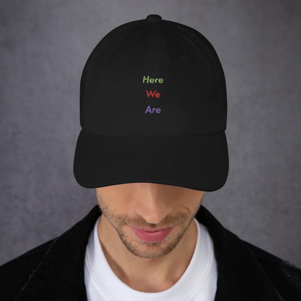Here We Are (3) - Adjustable Baseball Cap - Philip Charles Williams