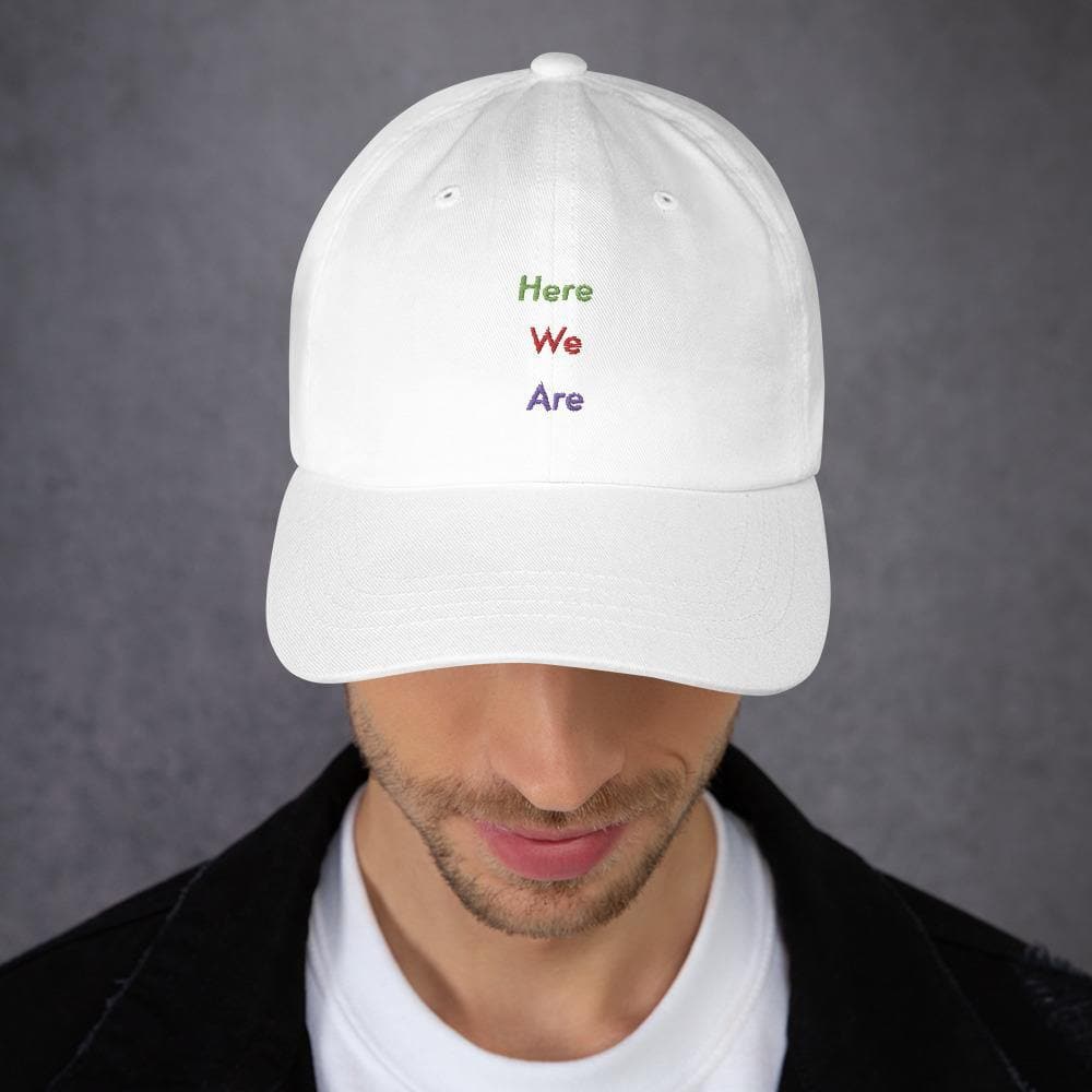 Here We Are (3) - Adjustable Baseball Cap - Philip Charles Williams