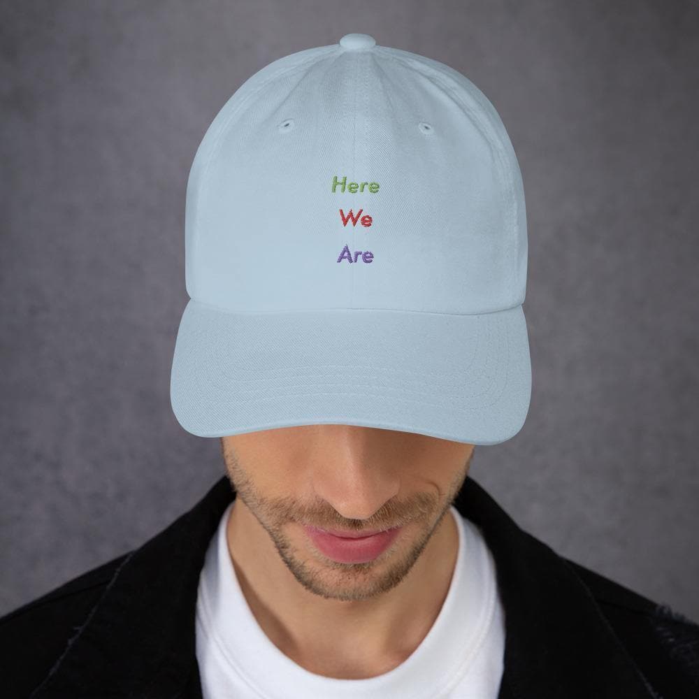Here We Are (3) - Adjustable Baseball Cap - Philip Charles Williams