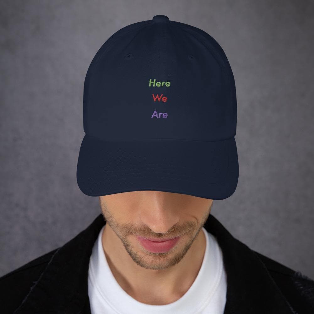 Here We Are (3) - Adjustable Baseball Cap - Philip Charles Williams