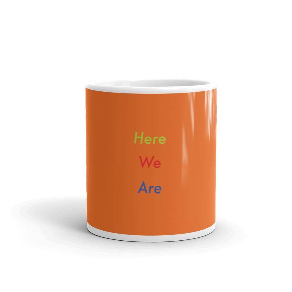 Here We Are (Orange) - Mug - Philip Charles Williams