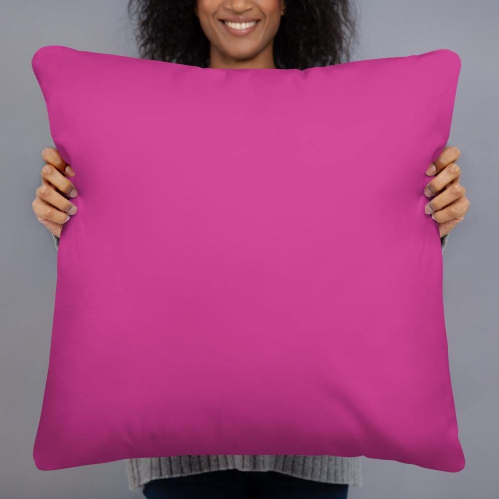Here We Are (Pink) - Basic Pillow - Philip Charles Williams