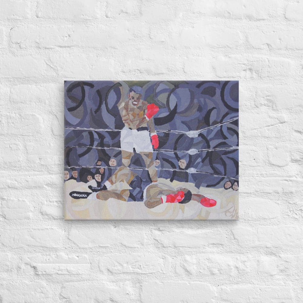 I Got You Now! Canvas (16 x 20 inches) - Philip Charles Williams