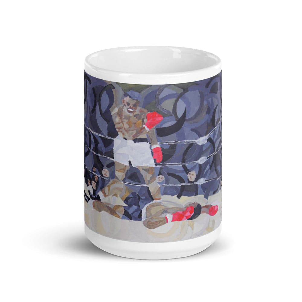 I Got You Now! white glossy mug - Philip Charles Williams