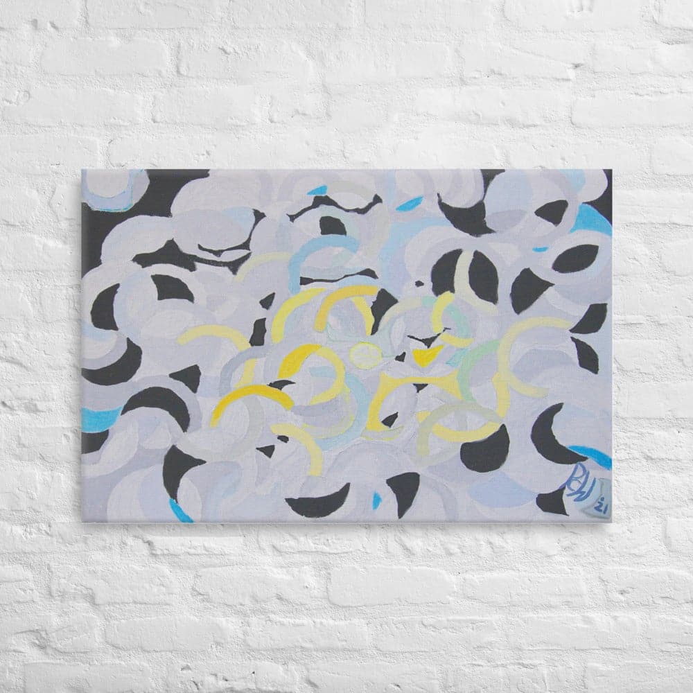 October Moon Canvas (24 x 36 inches) - Philip Charles Williams