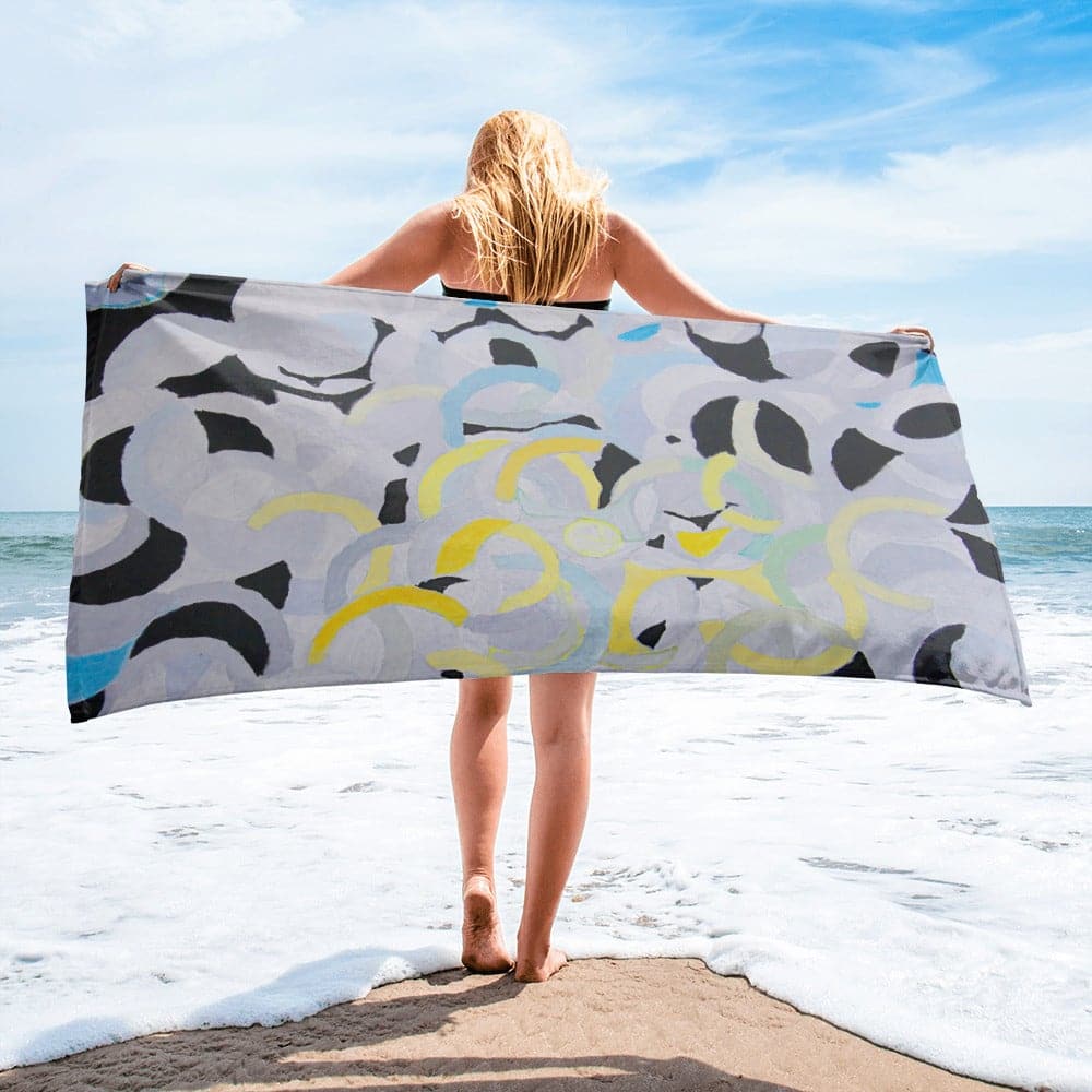 October Moon Towel - Philip Charles Williams