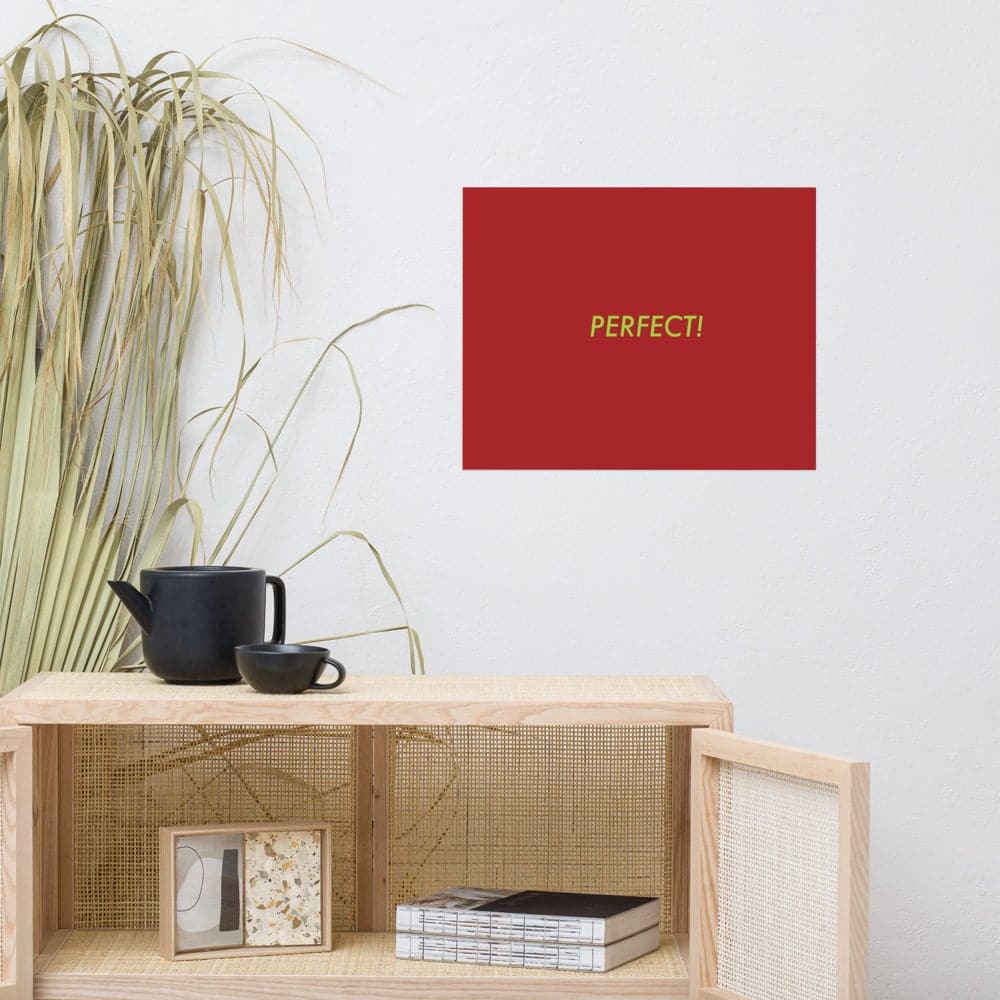 Perfect! (2) - Museum - quality Poster: giclée print on archival, acid - free paper - Philip Charles Williams