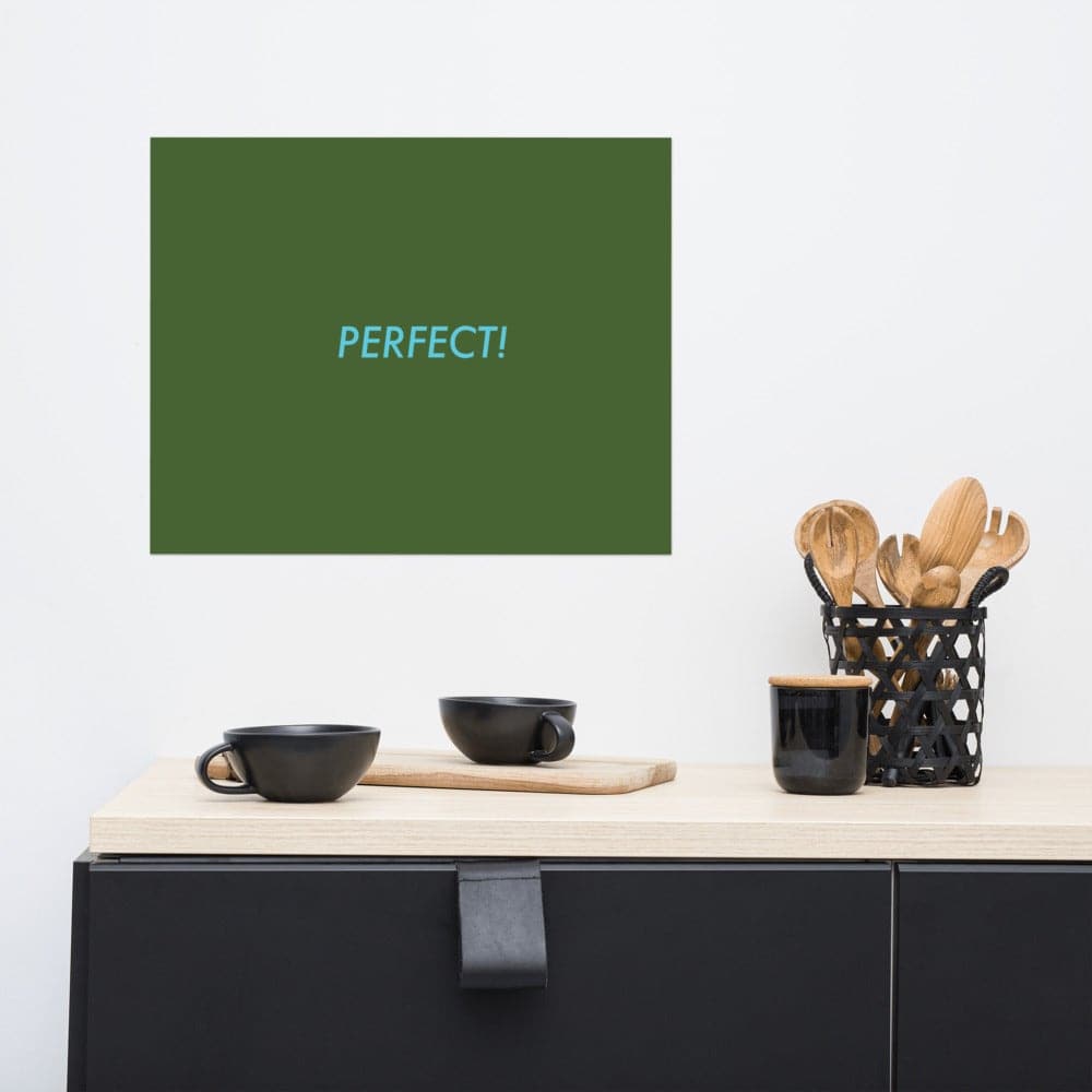 Perfect! (4) - Museum - quality Poster: giclée print on archival, acid - free paper - Philip Charles Williams