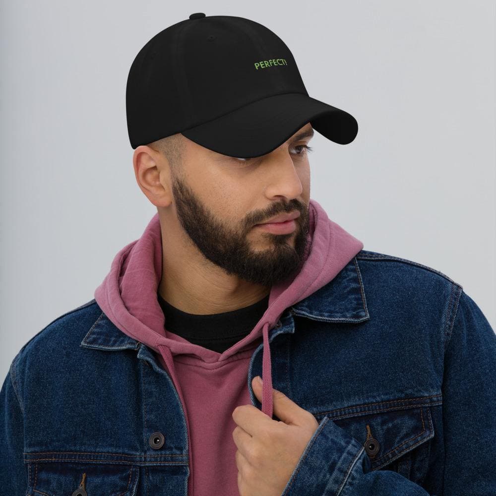 Perfect! (Green) - Adjustable Baseball Cap - Philip Charles Williams