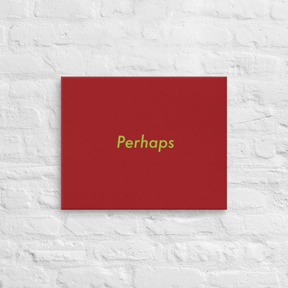 Perhaps (2) - Acid - Free, PH - neutral, and Fade - Resistant Canvas - Philip Charles Williams