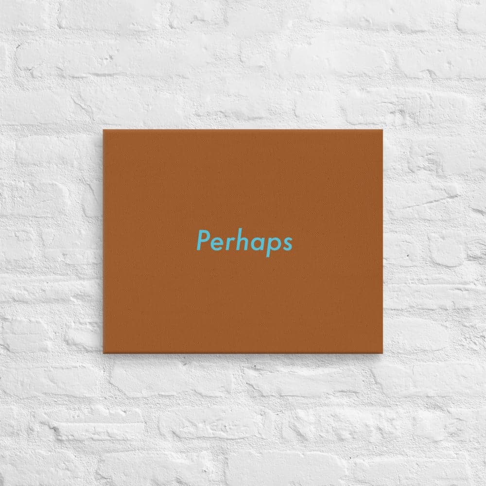 Perhaps (3) - Acid - Free, PH - neutral, and Fade - Resistant Canvas - Philip Charles Williams