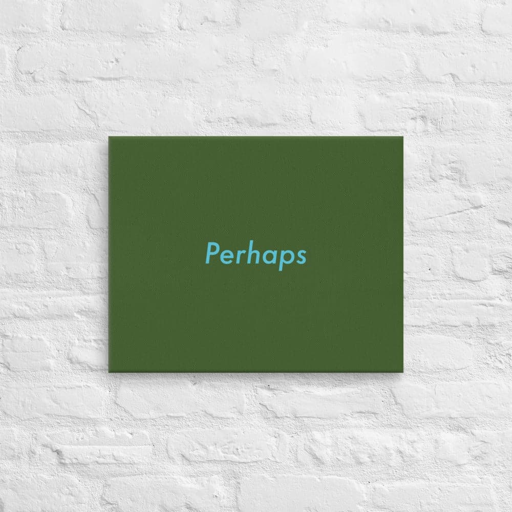 Perhaps (4) - Acid - Free, PH - neutral, and Fade - Resistant Canvas - Philip Charles Williams
