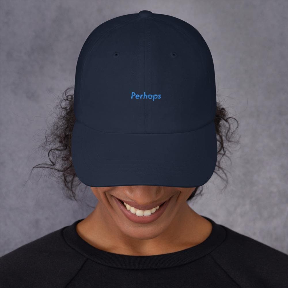 Perhaps (Blue) - Adjustable Baseball Cap - Philip Charles Williams