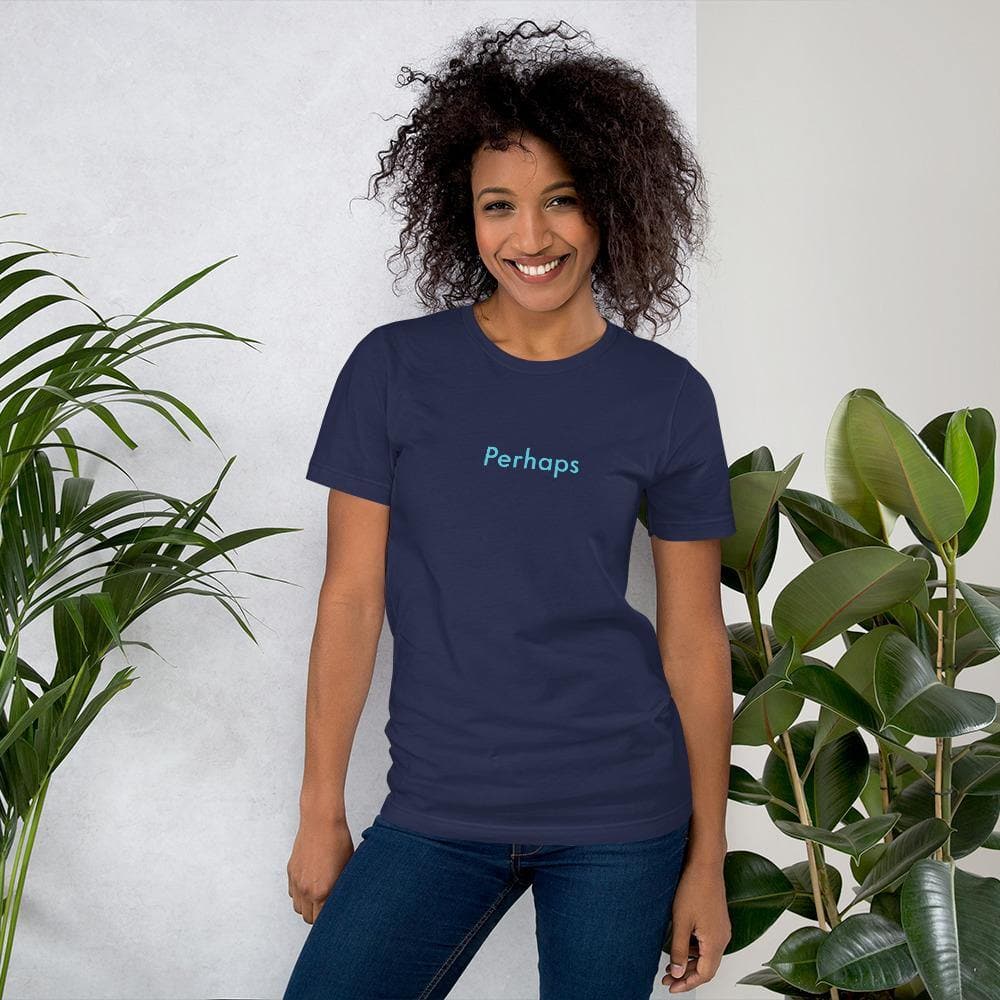 Perhaps (Blue) - Short - Sleeve Unisex T-Shirt - Philip Charles Williams
