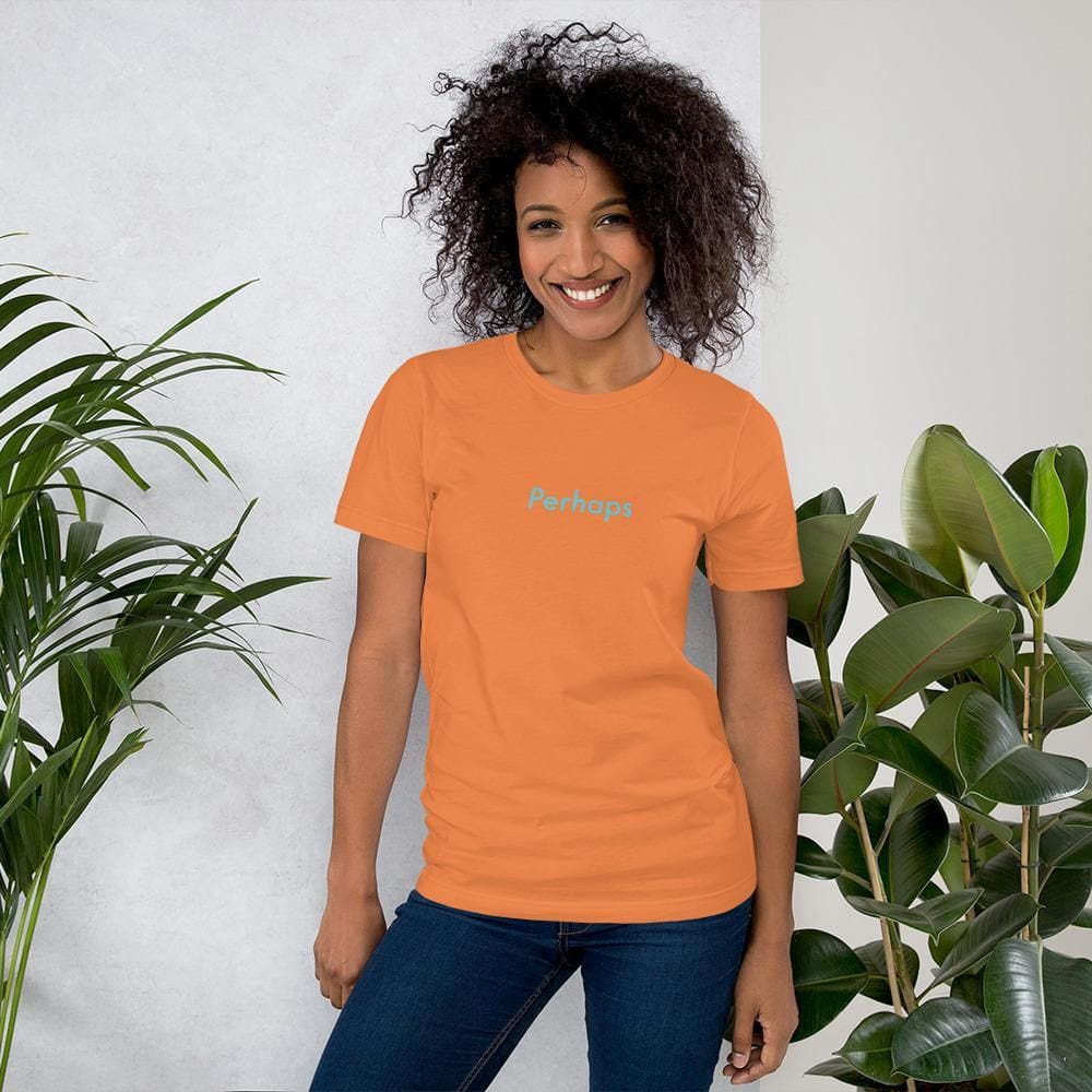 Perhaps (Blue) - Short - Sleeve Unisex T-Shirt - Philip Charles Williams