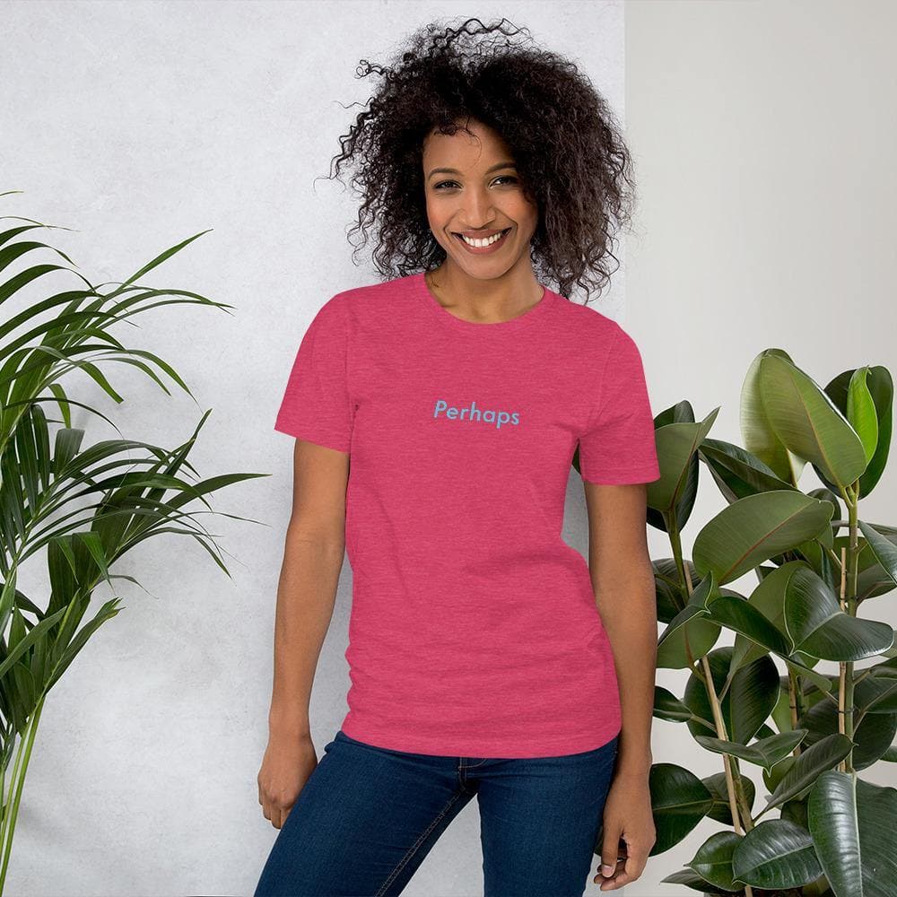 Perhaps (Blue) - Short - Sleeve Unisex T-Shirt - Philip Charles Williams