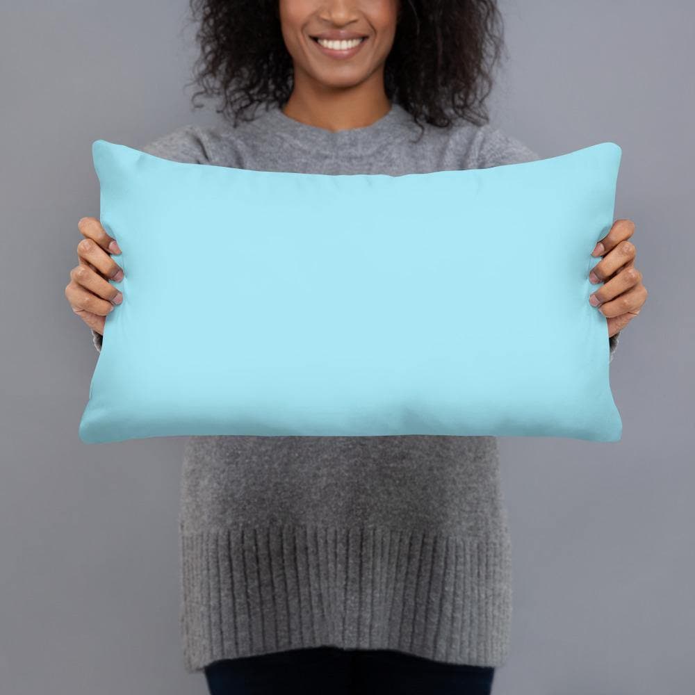 Perhaps (Forest Green) - Basic Pillow - Philip Charles Williams