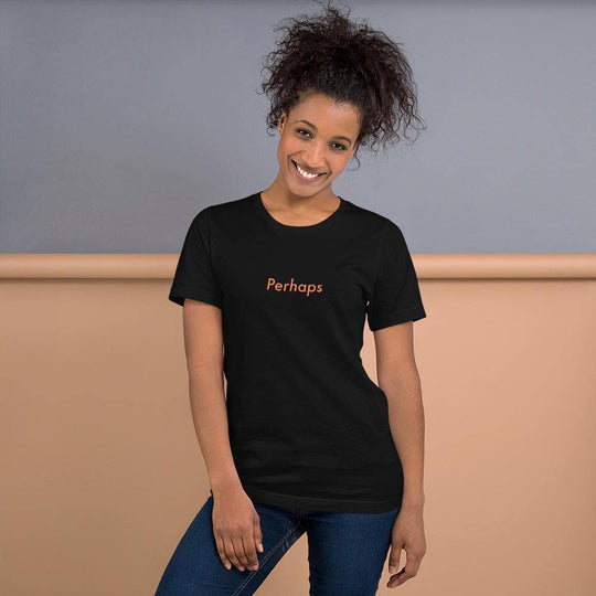 Perhaps (Orange) - Short - Sleeve Unisex T-Shirt - Philip Charles Williams